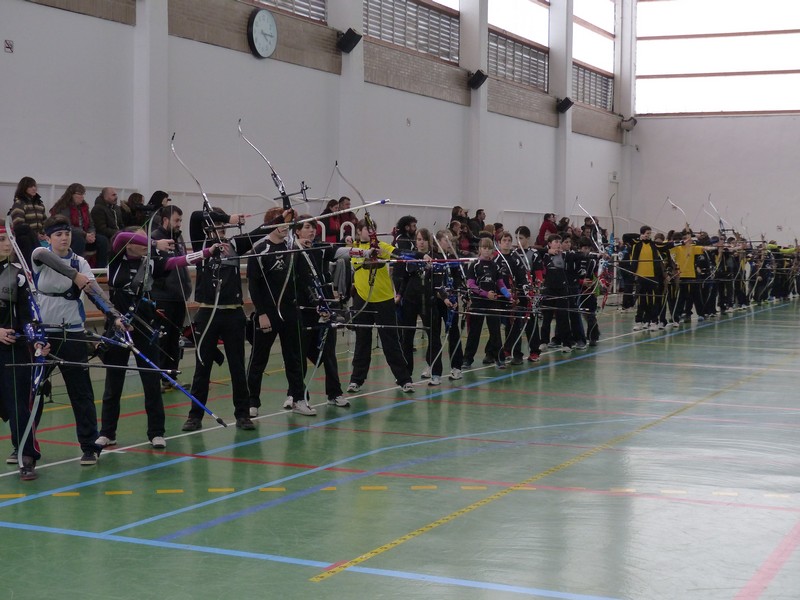 Finales del Campeonato Navarro de Tiro con Arco en Sala y finales de los JDN